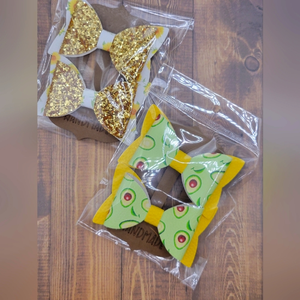3" hair bows